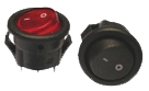 Ultra Small SP Round Rocker Switches